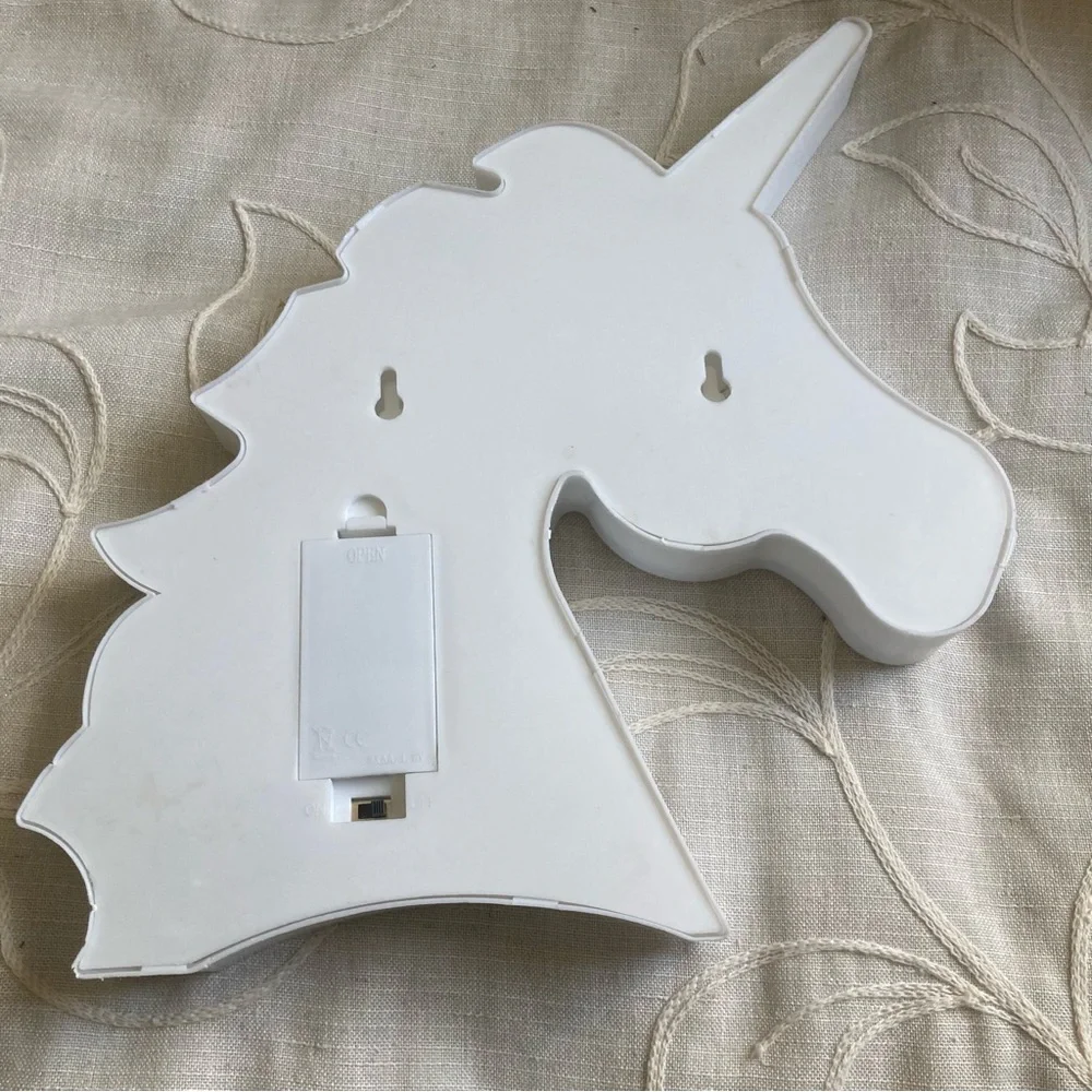 White Unicorn LED Light
